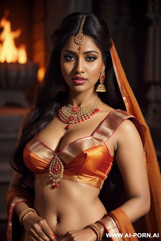 princess queen goddess of fire, full of accessories - #main