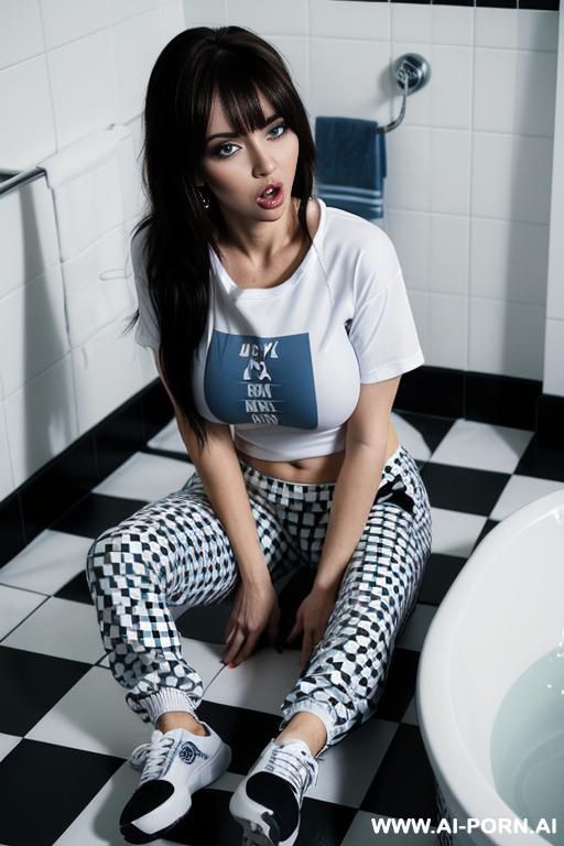 (t-shirt), (shoes), (cum) - #main