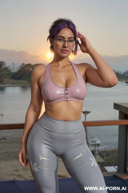 gilf sexy tight top, extremely pretty, full lips, button nose, hoop earrings, busty round boobs, hourglass figure, tight waist fullback girdle panties flowers print - #main