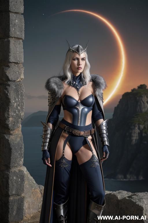 (keep face), (keep body), (front view), (looking at the viewer), (detailed face), (detailed body), (detailed hands), (detailed skin), well-toned slender atletic figure, silky long flowing hair, mystical - #main