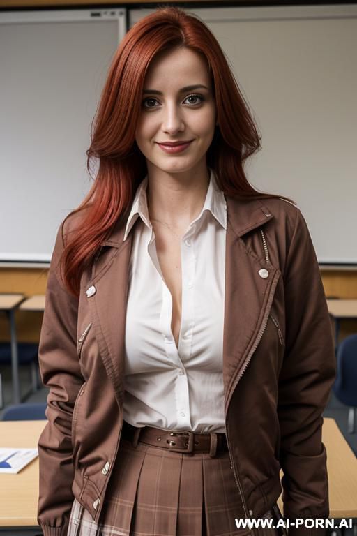 pretty, naked, skin, beauty, nude, full naked, public classroom - #main