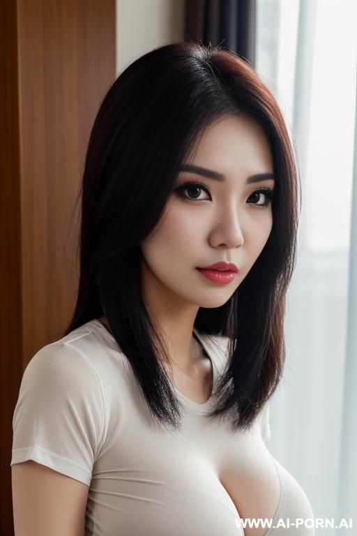 fabric, tight casual shirt, brilliant, sexy nose, flawless headshot, perfect gf, cartoon, wasp-waisted - #main