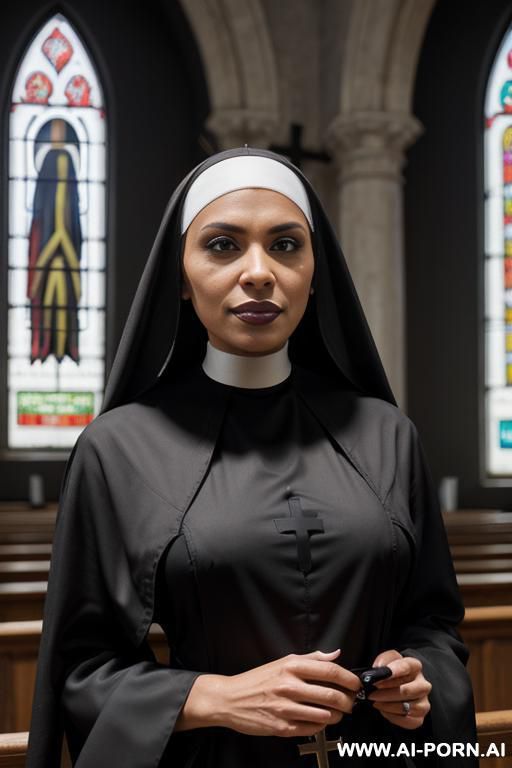 a naked dark-skinned muscular woman with short white hair, sprayed with white liquid in a collar, lies in tears with a lost look in full growth, being watched, black lipstick, toples, the inscription on the face whore, fishnet clothes, k - #main