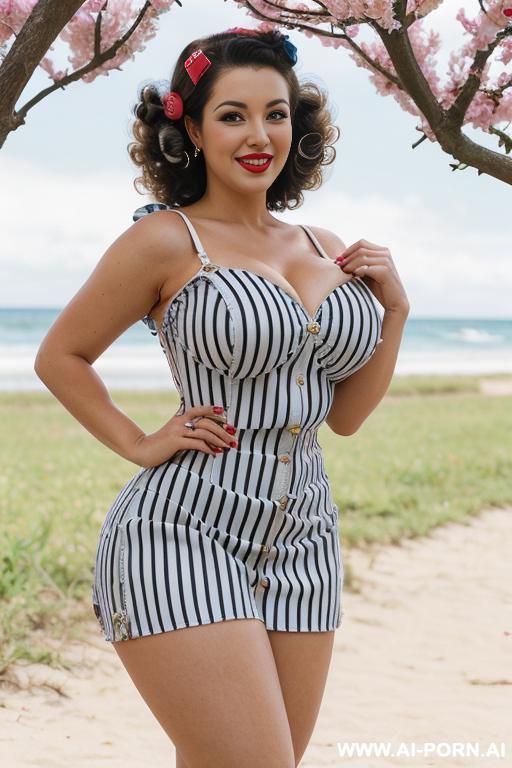 latina naked at the beach with er boobs - #main