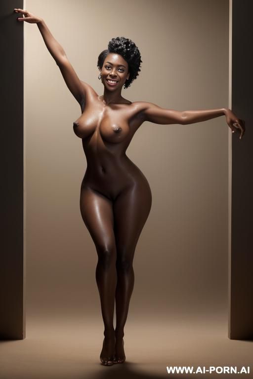 nude, naked, beauty face, horny face, short hair, natural boobs, saggy boobs, dark skin, desert, night, full body view - #main