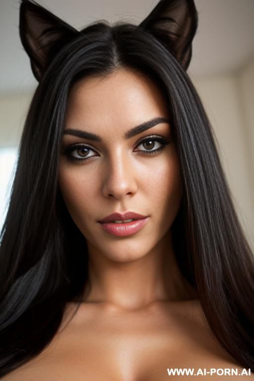 view from the floor, gigantic biggest pussy, standing directly in front of the camera, clean shaved pussy - #main