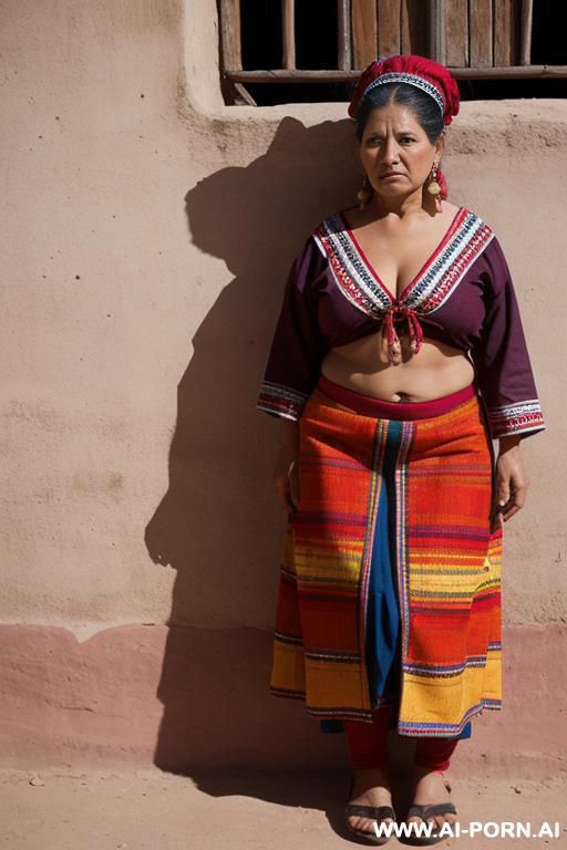 aymara woman, cholita clothes - #main