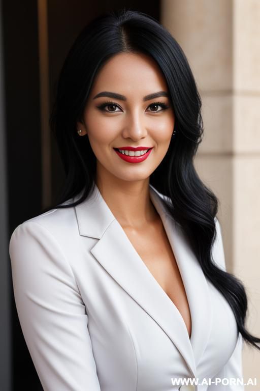 beautiful face, full makeup, full elry, seductive smile - #main