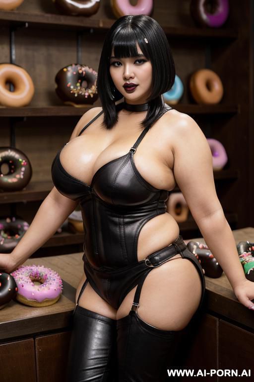 bangladeshi mature gilf, chubby busty gy, devil, black lipstick, - #main