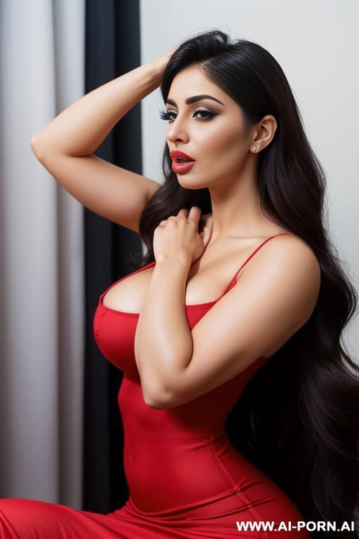 tight dress; brilliant modern; flawless headshot; natural cartoon: tight waist - #main