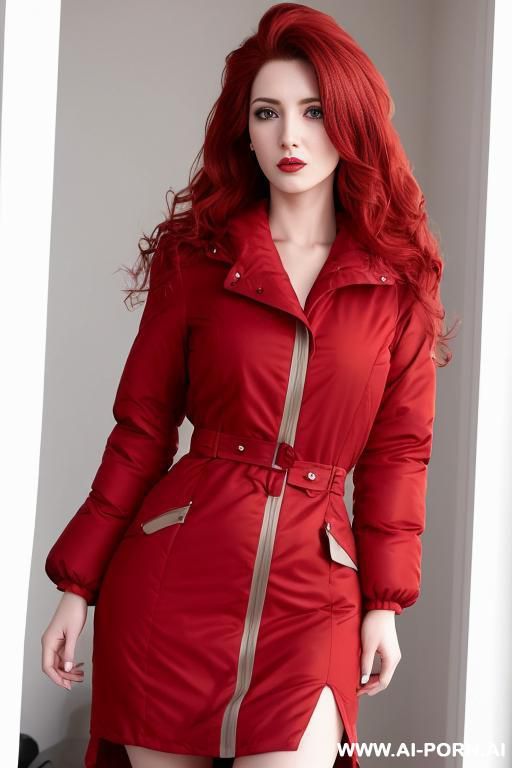 redhead woman nudes under parkas - #main