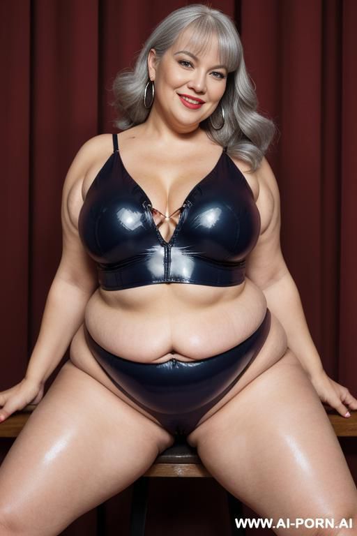 old setight top, extremely pretty, full lips, button nose, hoop earrings, busty round boobs, hourglass figure, tight waist - #main