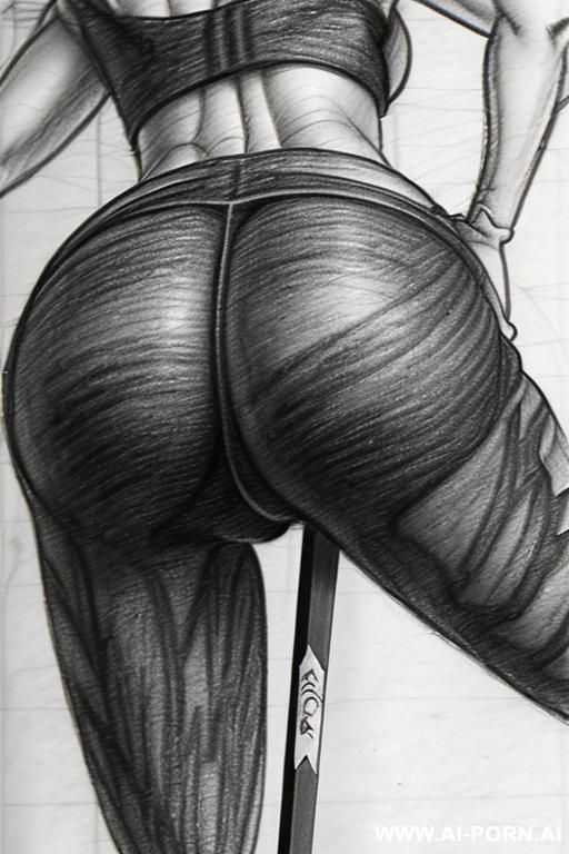 ((((close up perfect ass)))) ((((image comic-drawing pencil style)))) down level shot ass close up ((((from behind)))) ((((walking sexy pose)))) ((((shameless)))) black tigth leggins ((((image comic-drawing pencil style)))) - #main
