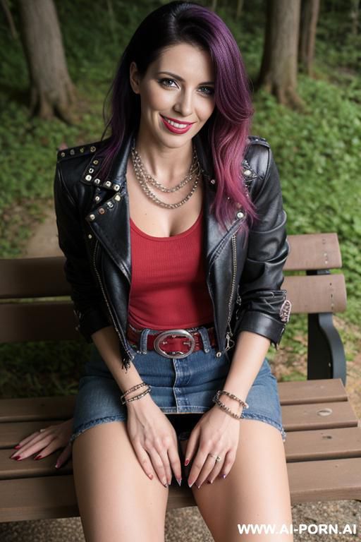 female big eyes open eyes big lips nude naked lay on bench in abandoned overgrown park full body view top above view lay sleep slutty pose raised leg spread legs wet skin sexy thick legs - #main