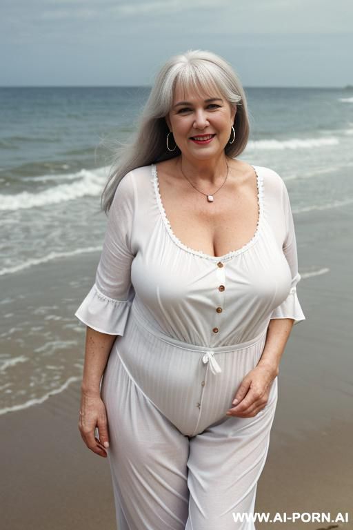 social old sexy plump gilf. tight top, extremely pretty, full lips, button nose, hoop earrings, busty round boobs, hourglass figure, tight waist - #main