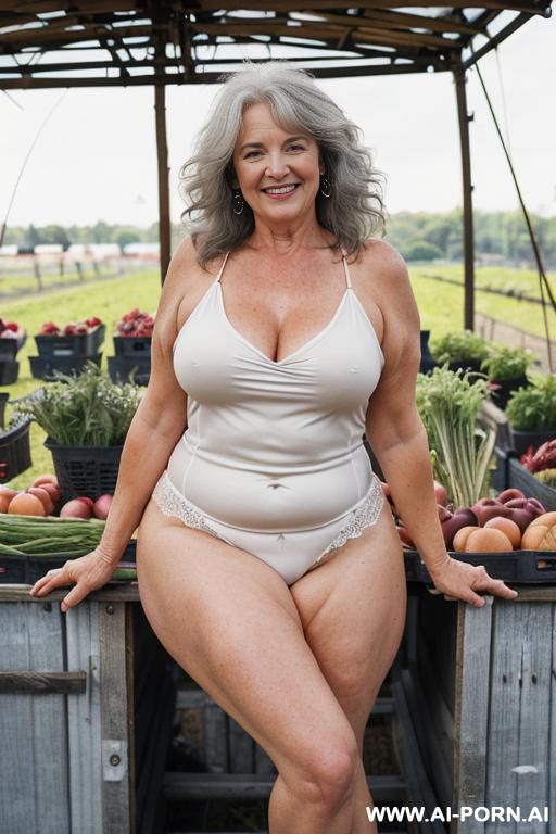 hi quality+super realistic, beautiful skin, beautiful face, full lips, dark full thick voluminous hair, (((long curvy sexy old women))). short shorts denem and a t shirt. - #main