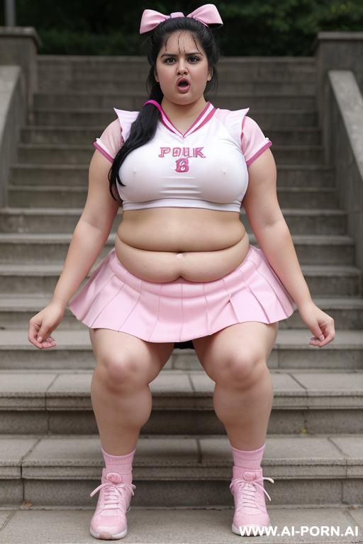sexy body shot in a open and wet bridal, sitting on stone steps, open legs, no pantie show pussy - #main
