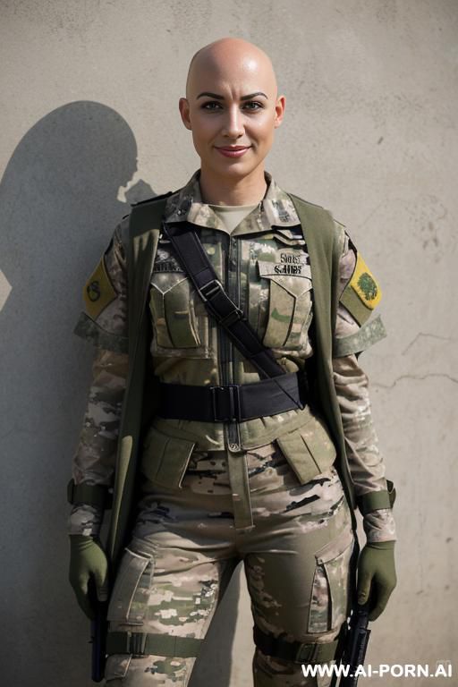 androgynous bald 1woman - #main