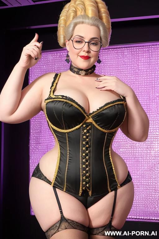 perfect body, miss gilf,, legs spread open,, seductive teasing stare, very dominant serious woman, german female, solo female, sexy - #main