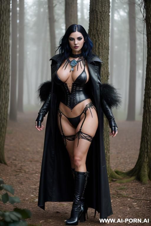 fashion model, beautiful, gorgeous, leather coat - #main