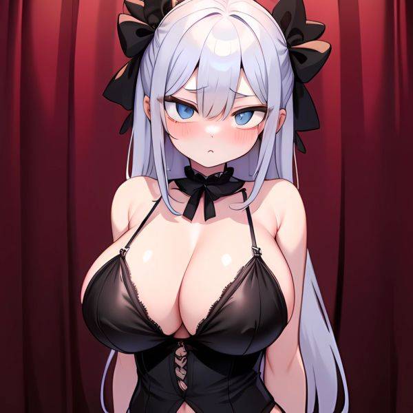 1girl Sexy Standing Huge Boobs Lingerie Arms Behind Back Facing The Viewer Looking At Viewer Blushing, 2028433368 - AIHentai - aihentai.co on pornintellect.com