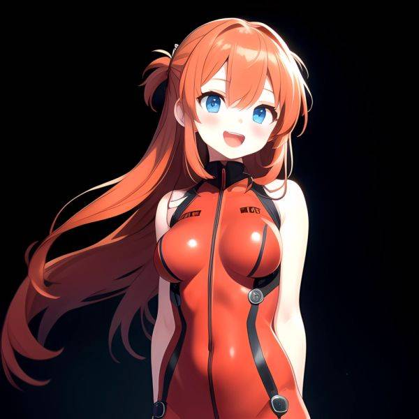 Souryuu Asuka Langley 1girl Blue Eyes Bodysuit Breasts Large Breasts Long Hair Looking At Viewer Open Mouth Orange Hair Plugsuit, 2179703838 - AIHentai - aihentai.co on pornintellect.com