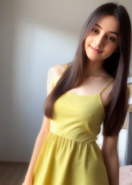 Beautiful AI generated teen Ash Baby shows off her perfect tiny tits - pornpics.com on pornintellect.com