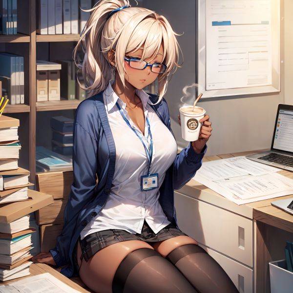 Coffee break for a busy work day - xgroovy.com on pornintellect.com