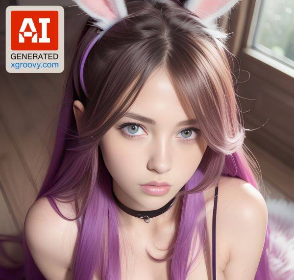 She purrs, 'I'm ready for you to ravage my pixie-cut & oiled body in this jungle!' - xgroovy.com on pornintellect.com