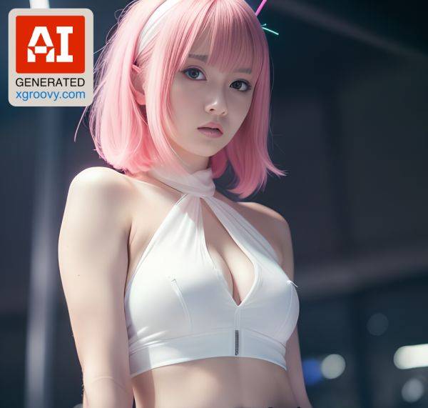 Fuck me with my bows and micro skirt, my cyberpunk style and perfect body. - xgroovy.com on pornintellect.com