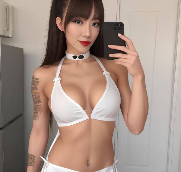 Japanese Celebrity, 20yo: Seductive Skinny Girl w/White Hair, Big Ass, Perfect Boobs & More! - xgroovy.com on pornintellect.com