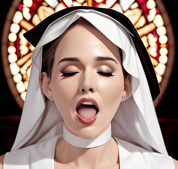 Let the church bells ring, as I cum and confess my sins to the 80yo nun's busty body, in a blissful orgasm! - xgroovy.com on pornintellect.com