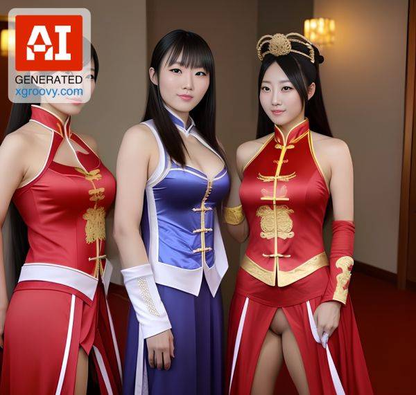 Come join us for a wild night of Chinese cosplay, where we pleasure each other with no holds barred. F**k like athletes! - xgroovy.com on pornintellect.com