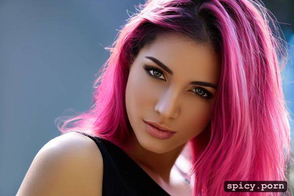 Small breasts, highres, pink hair, skinny body, ultra detailed - spicy.porn on pornintellect.com