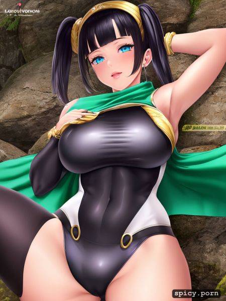 Lewd videl, purple socks, big boobs, black fingerless gloves - spicy.porn on pornintellect.com