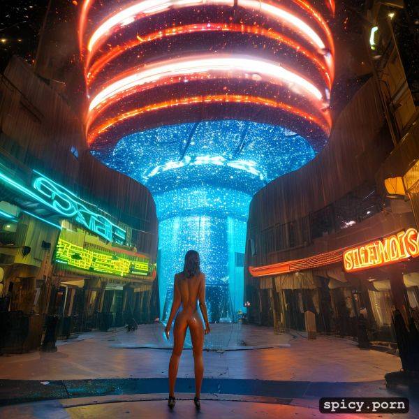 Gorgeous symmetrical face, photorealistic, sharp focus, on stage in a strip club - spicy.porn on pornintellect.com