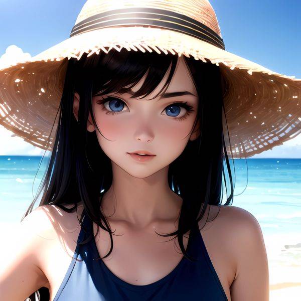 1girl Solo Beach Blue Eyes, 3853700135 - AIHentai - aihentai.co on pornintellect.com