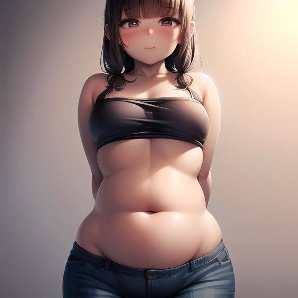 Fat Girl Fat Chubby Big Belly Curves Naked Absurdres Blush 1 1 Highres Detail Masterpiece Best Quality Hyper Detailed 8k, 4012218387 - AIHentai - aihentai.co on pornintellect.com