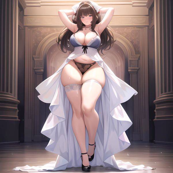 Smiling Sexy Naughty Lingerie Big Ass Very Thick Obese 1 4 Absurdres Blush 1 1 Highres Detail Masterpiece Best Quality, 1618101500 - AIHentai - aihentai.co on pornintellect.com