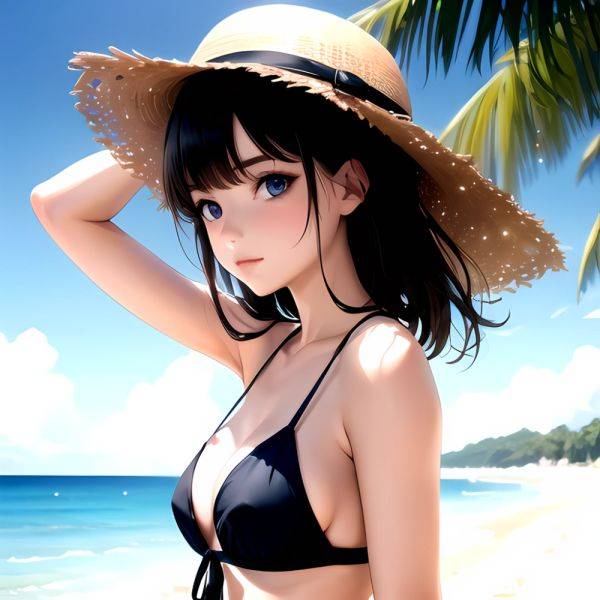 1girl Solo Beach Blue Eyes, 154333157 - AIHentai - aihentai.co on pornintellect.com