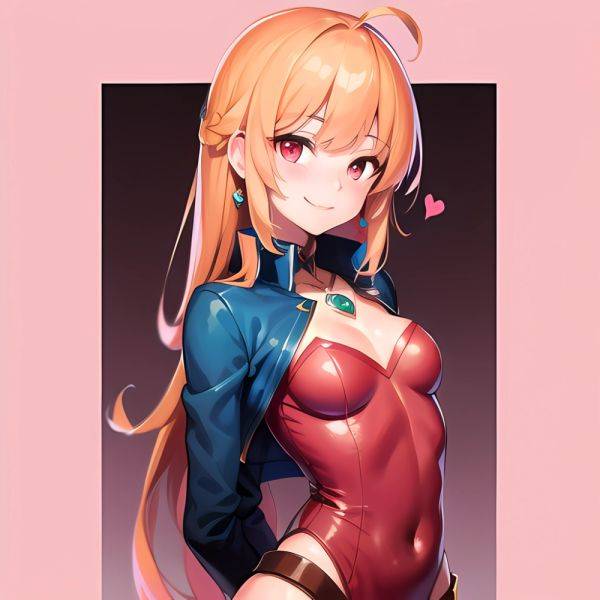 1girl Mature Akazutsumi Momoko Belt Blush Breasts Cameltoe Gem Heart Highres Hyper Blossom Jacket Jewelry Leotard Long Hair Magi, 1850466428 - AIHentai - aihentai.co on pornintellect.com