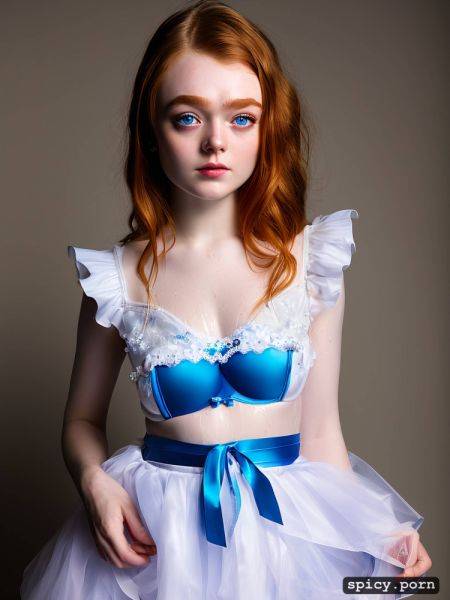 Sadie sink, clit pussy, 8k, cute young face, pale skin, sharp details - spicy.porn on pornintellect.com