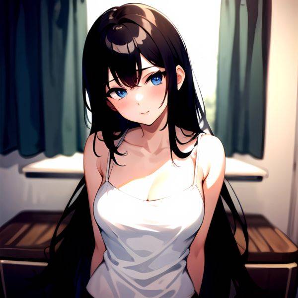 1girl Sexy Blue Eyes Arms Behind Back Facing The Camera Looking At The Camera, 987899633 - AIHentai - aihentai.co on pornintellect.com