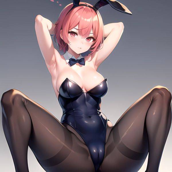 1girl Solo Animal Ears Armpits Black Hair Black Pantyhose Blue Archive Bow Bowtie Cat Ears Colored Inner Hair Coma Light825, 2767944145 - AIHentai - aihentai.co on pornintellect.com