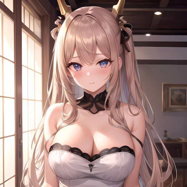 Half Naked Sexy Naughty Horny 1girl Solo Absurdres Blush 1 1 Highres Detail Masterpiece Best Quality Hyper Detailed 8k Best, 415712394 - AIHentai - aihentai.co on pornintellect.com