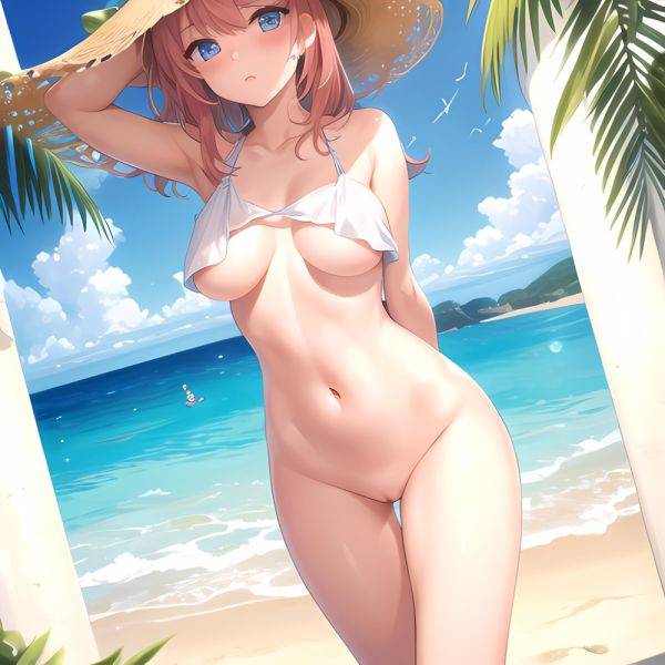 Beach Mature Women Naked Hat Small Boobs 1 0 Perky Nipples Standing Wide Angle 1 4 Absurdres Blush 1 1, 4106981288 - AIHentai - aihentai.co on pornintellect.com