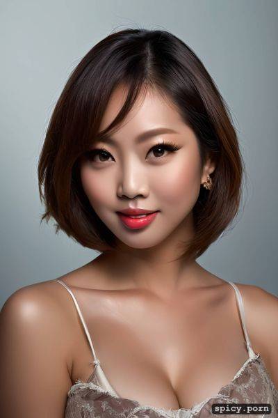 Portrait, short hair, elegant, college, goddess, korean milf - spicy.porn - North Korea on pornintellect.com