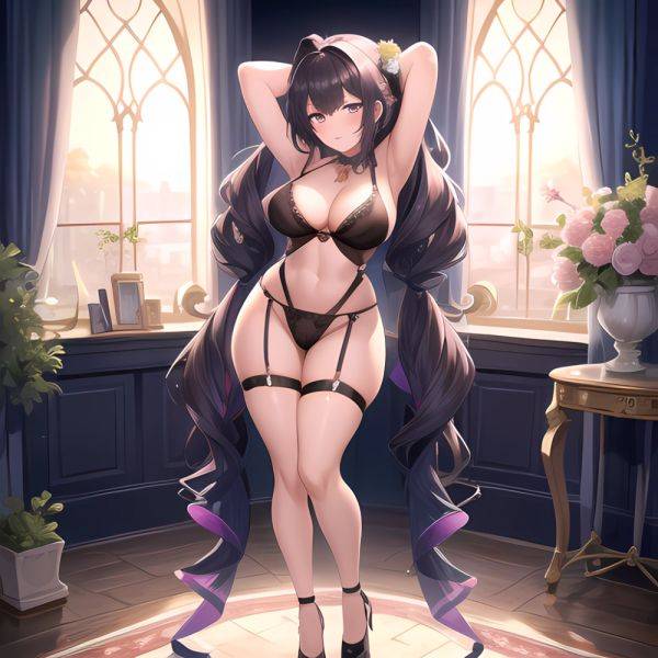 Happy Face Sexy Naughty Lingerie Big Ass Thick Thighs Absurdres Blush 1 1 Highres Detail Masterpiece Best Quality Hyper Detailed, 2850110755 - AIHentai - aihentai.co on pornintellect.com