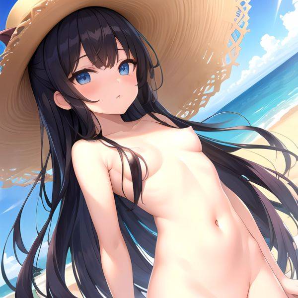 Beach Mature Women Naked Hat Small Boobs 1 0 Flat Chest 1 0 Standing Wide Angle 1 4 Absurdres Blush, 3229817850 - AIHentai - aihentai.co on pornintellect.com