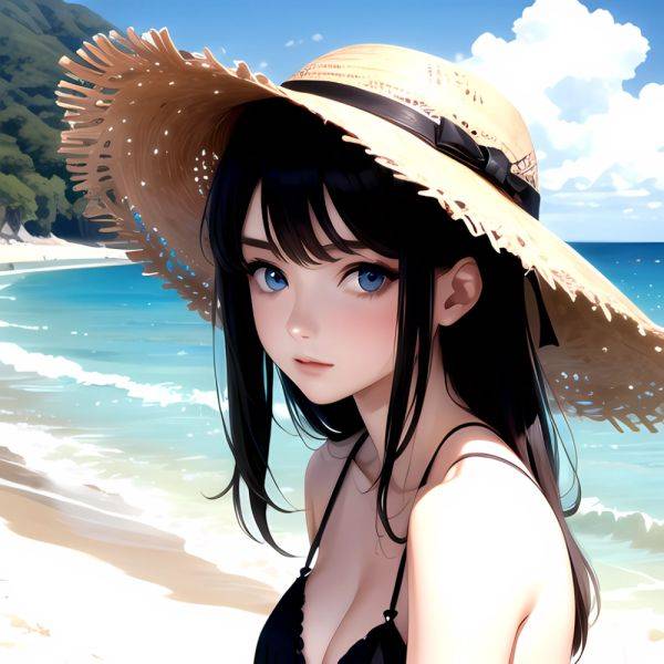 1girl Solo Beach Blue Eyes, 865370275 - AIHentai - aihentai.co on pornintellect.com